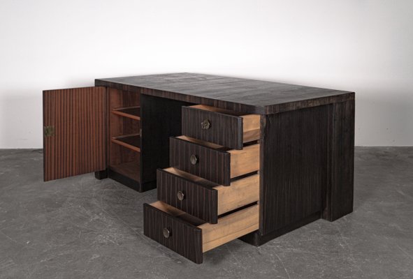 Bauhaus Desk by Bruno Paul for Deutsche Werkstätten, 1935-VLO-1408939