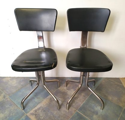 Bauhaus Desk Chairs attributed to Marcel Breuer for Thonet, 1930s, Set of 2-EI-1386111