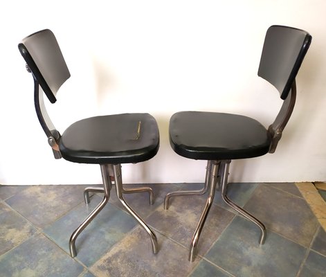 Bauhaus Desk Chairs attributed to Marcel Breuer for Thonet, 1930s, Set of 2-EI-1386111