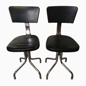 Bauhaus Desk Chairs attributed to Marcel Breuer for Thonet, 1930s, Set of 2-EI-1386111