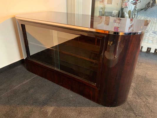 Bauhaus Desk in Rosewood Veneer by Erich Diekmann, Germany, 1920s-NNB-858914