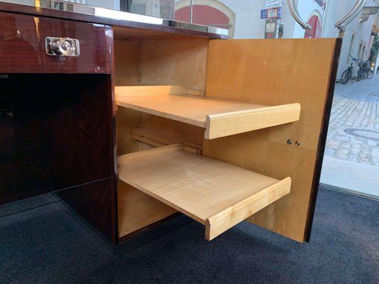 Bauhaus Desk in Rosewood Veneer by Erich Diekmann, Germany, 1920s-NNB-858914