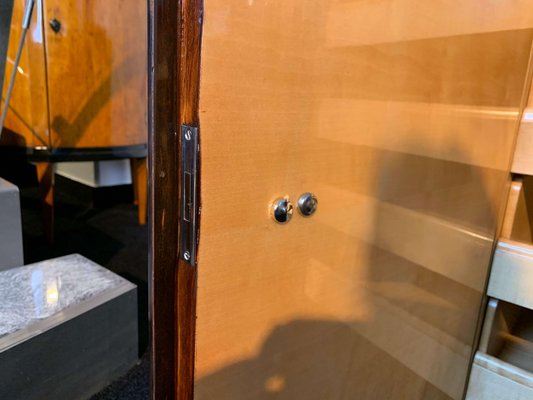 Bauhaus Desk in Rosewood Veneer by Erich Diekmann, Germany, 1920s-NNB-858914