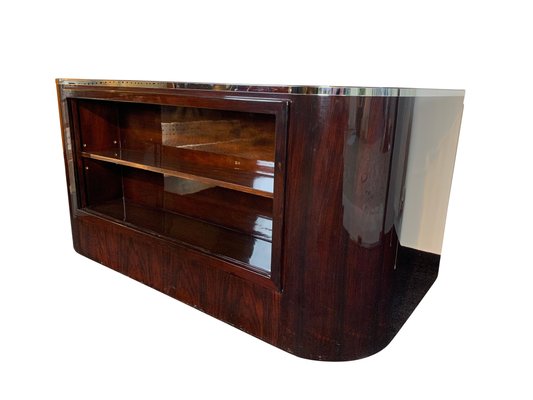 Bauhaus Desk in Rosewood Veneer by Erich Diekmann, Germany, 1920s-NNB-858914