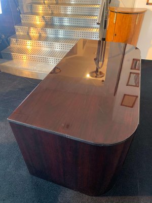 Bauhaus Desk in Rosewood Veneer by Erich Diekmann, Germany, 1920s-NNB-858914