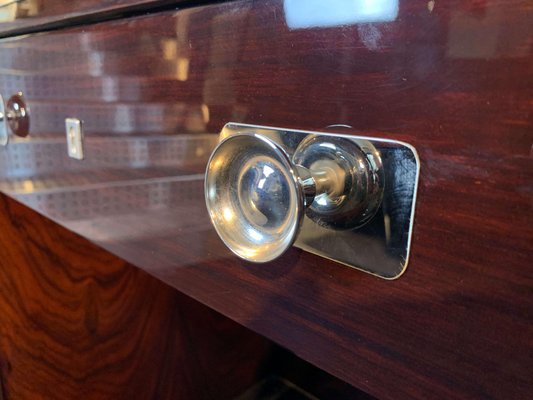 Bauhaus Desk in Rosewood Veneer by Erich Diekmann, Germany, 1920s-NNB-858914