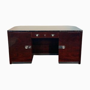 Bauhaus Desk in Rosewood Veneer by Erich Diekmann, Germany, 1920s-NNB-858914