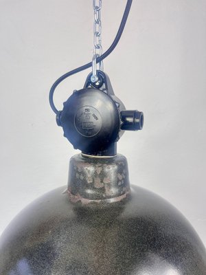 Bauhaus Factory Ceiling Lamp, GDR, 1960s-WPB-1791219