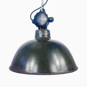 Bauhaus Factory Ceiling Lamp, GDR, 1960s-WPB-1791219