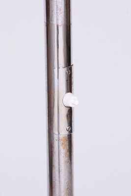 Bauhaus Floor Lamp in Steel and Milk Glass, 1930s-WHY-1734231