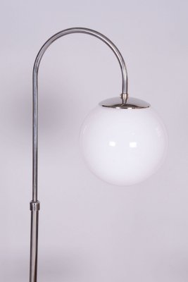 Bauhaus Floor Lamp in Walnut and Chrome, 1930s-WHY-1723755