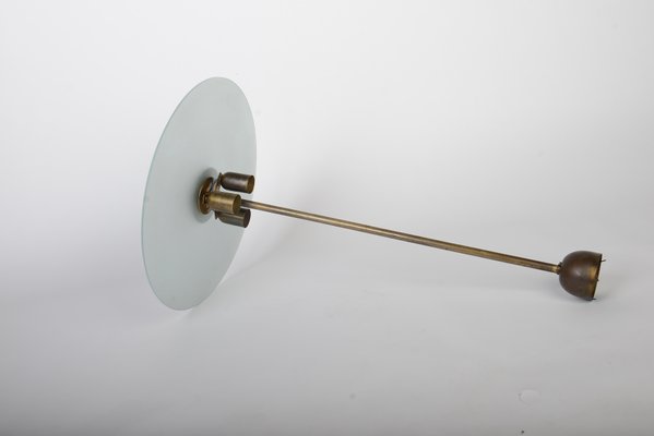 Bauhaus Functionalist Ceiling Lamp attributed to Franta Anyz, 1930s-VHD-1426429