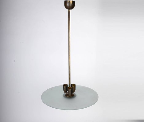 Bauhaus Functionalist Ceiling Lamp attributed to Franta Anyz, 1930s-VHD-1426429