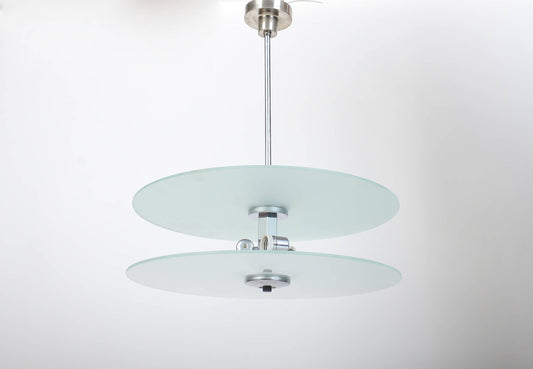 Bauhaus Functionalist Ceiling Lamp by Franta Anyz, 1930s