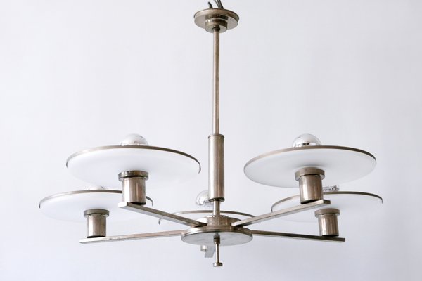 Bauhaus German Chandelier, 1930s-WPT-652963