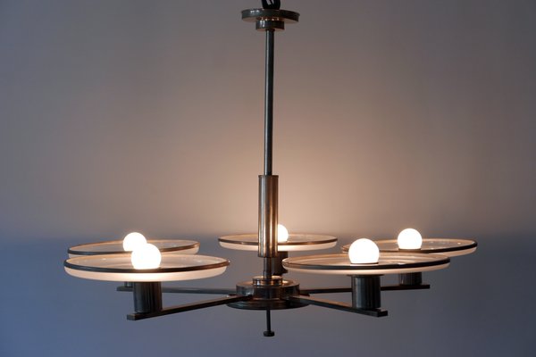 Bauhaus German Chandelier, 1930s-WPT-652963