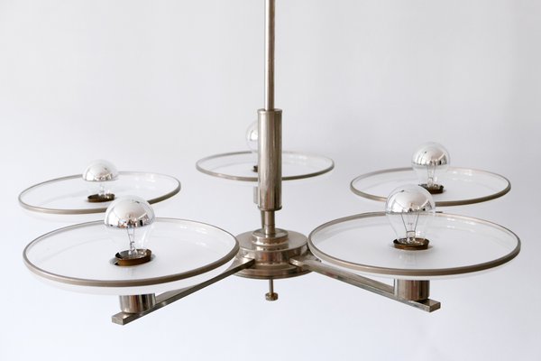 Bauhaus German Chandelier, 1930s-WPT-652963