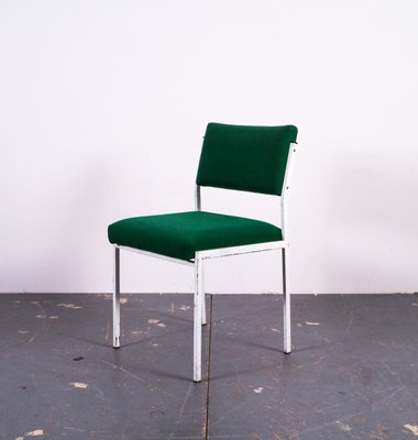 Bauhaus Green and White Office Chair, 1950s-VLO-1403056