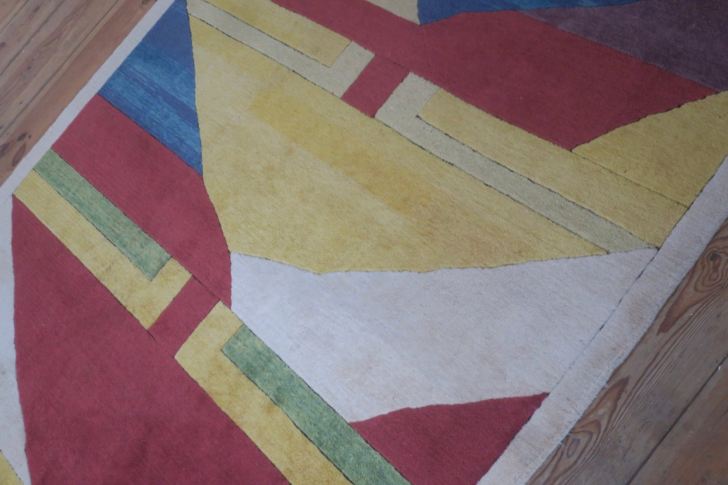 Bauhaus Hand-Knotted Rug, 1970s-ED-1742145