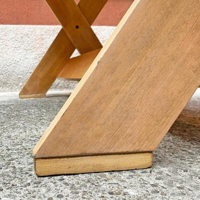 Bauhaus Italian Solid Wood Crate Table by Gerrit Rietveld for Cassina, 1980s-GDD-1109238