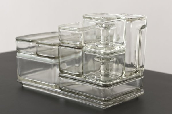 Bauhaus Kubus Storage Containers by Wilhelm Wagenfeld for VLG, Germany, 1930s, Set of 21-LOB-700739