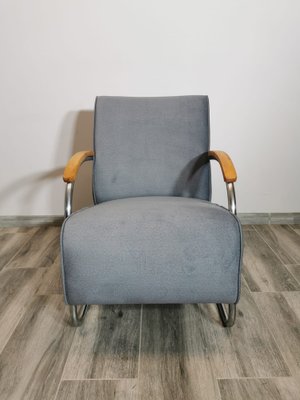 Bauhaus Lounge Chair from Mücke Melder, 1940s-QJA-1754300