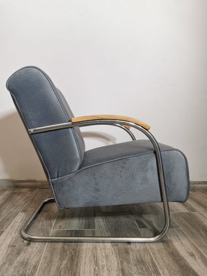 Bauhaus Lounge Chair from Mücke Melder, 1940s-QJA-1754300