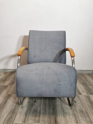 Bauhaus Lounge Chair from Mücke Melder, 1940s-QJA-1754300