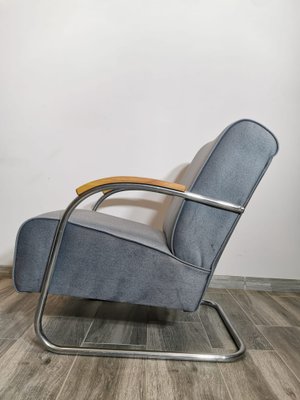 Bauhaus Lounge Chair from Mücke Melder, 1940s-QJA-1754300