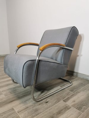 Bauhaus Lounge Chair from Mücke Melder, 1940s-QJA-1754300