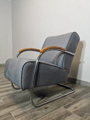 Bauhaus Lounge Chair from Mücke Melder, 1940s-QJA-1754300