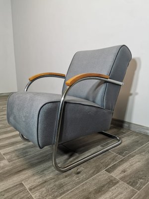 Bauhaus Lounge Chair from Mücke Melder, 1940s-QJA-1754300