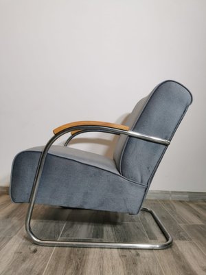 Bauhaus Lounge Chair from Mücke Melder, 1940s-QJA-1754300