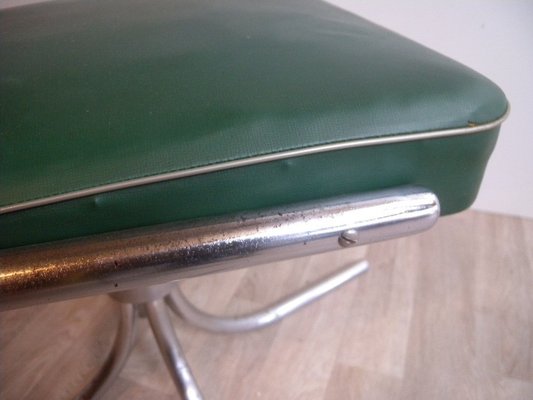 Bauhaus Maquet Office Chair in Steel Tube & Chrome, 1930s-FEO-1786944