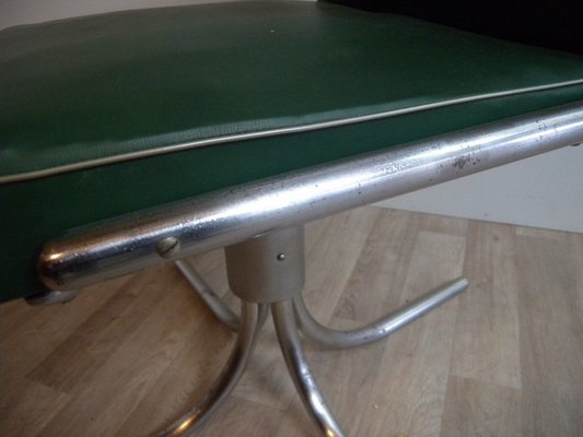 Bauhaus Maquet Office Chair in Steel Tube & Chrome, 1930s-FEO-1786944