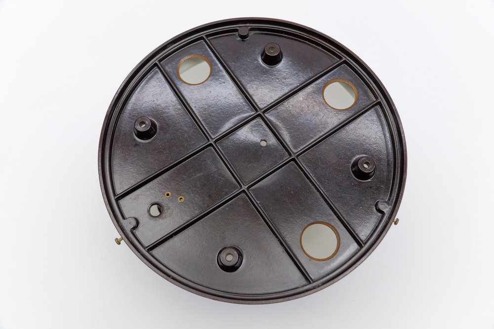 Bauhaus Minimalistic Flush Mount, Germany, 1930s