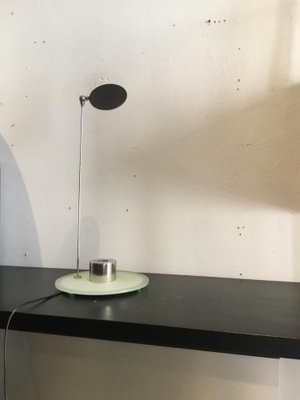 Bauhaus Minimalistic Style Halogen Table Lamp, 1980s-SU-949465