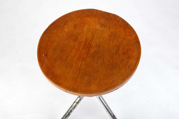 Bauhaus Model B195 Stool by Marcel Breuer for Thonet, 1930s-VHD-834007