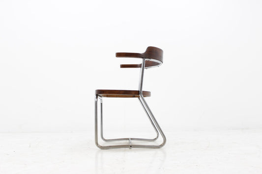 Bauhaus Model K16 Chrome Chair from Slezak, 1930s