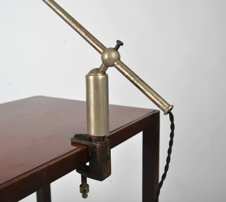 Bauhaus Nickel Plated Desk Lamp by Franta Anýž, 1930s-VHD-1778051