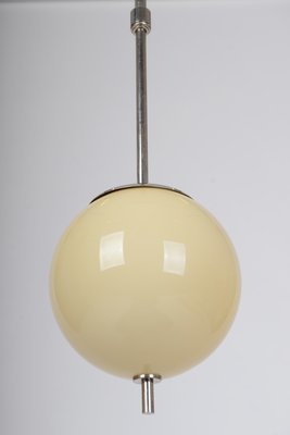 Bauhaus Nickel Plated Pendant Lamp, 1930s-VHD-1128640