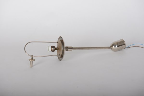 Bauhaus Nickel Plated Pendant Lamp, 1930s-VHD-1128640