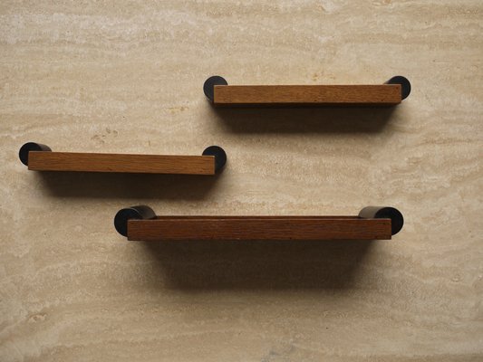 Bauhaus Oak Desk Organizers, 1930s, Set of 3-ZBW-1449653