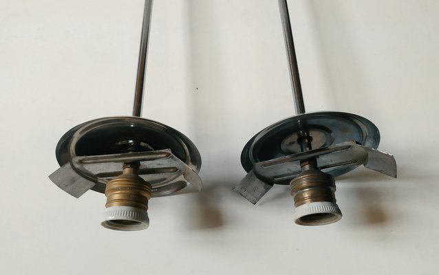 Bauhaus Pendant Lamps, 1930s, Set of 2-EI-1817969