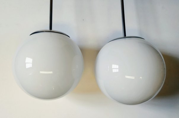 Bauhaus Pendant Lamps, 1930s, Set of 2-EI-1817969