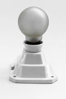 Bauhaus Porcelain Wall Lamp, Germany, 1920s-SPD-1130966