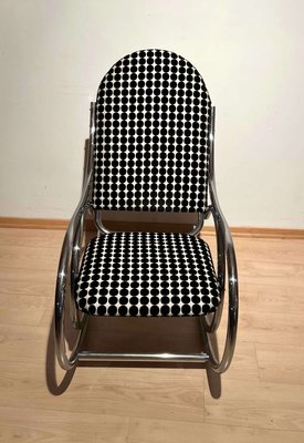 Bauhaus Rocking Chair in Chromed Tubular Steel, Germany, 1930s-NNB-1806053