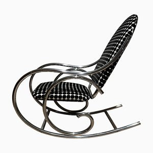 Bauhaus Rocking Chair in Chromed Tubular Steel, Germany, 1930s-NNB-1806053