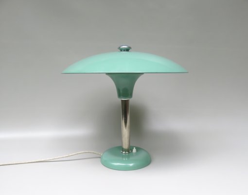 Bauhaus Schröder 2000 Table Lamp by Max Schumacher for Metallwerk Werner Schröder, 1930s-EY-942193