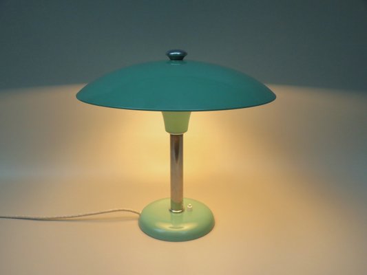 Bauhaus Schröder 2000 Table Lamp by Max Schumacher for Metallwerk Werner Schröder, 1930s-EY-942193